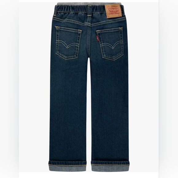 NWT - Levi's 514 Straight fit jeans with grey rib-knit waistband; Size: 18m - Picture 2 of 11